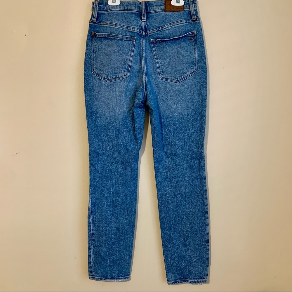 Madewell medium light wash The High Rise Slim Boy Jean size 25 EUC - Picture 9 of 10